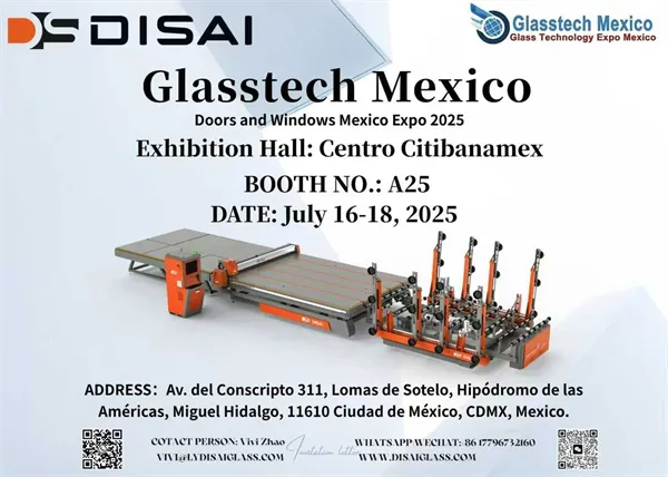 LUOYANG DISAI SHINES AT THE 2025 MEXICO GLASS INDUSTRY EXHIBITION LUOYANG DISAI SHINES AT THE 2025 MEXICO GLASS INDUSTRY EXHIBITION